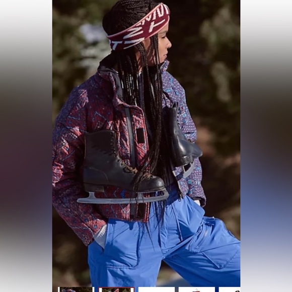 NWT Free People Movement Quilted puffer coat. Reversible. Zip up. Size S - Picture 2 of 9